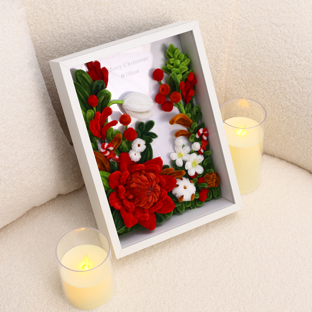 Festive Bloom Frame