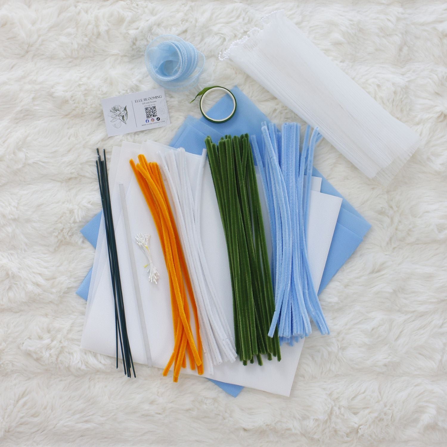 DIY Kit: Baby Blue Lilies