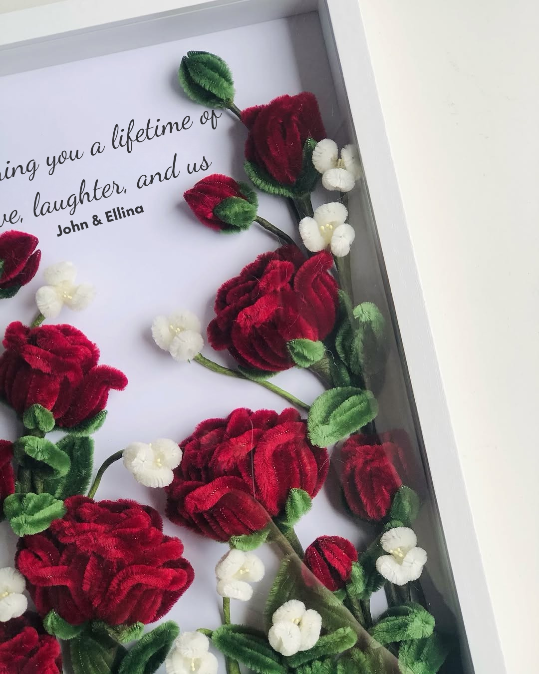 Romantic Roses Frame