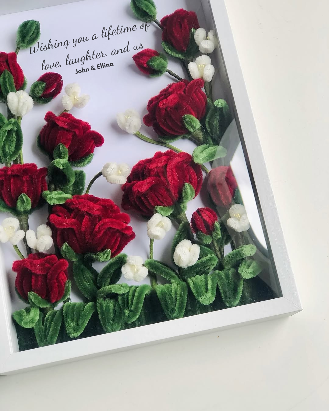 Romantic Roses Frame