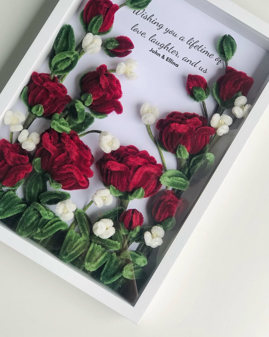 Romantic Roses Frame
